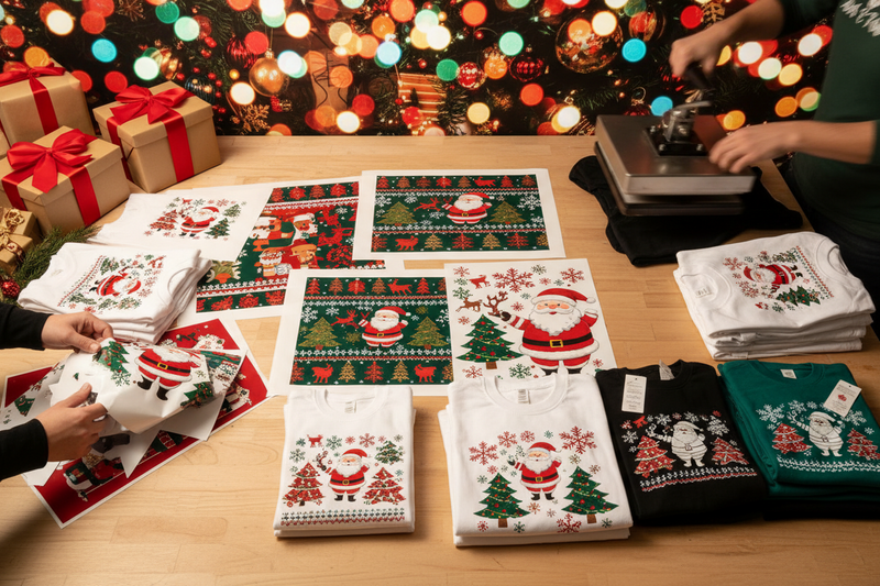 Christmas DTF Transfers (Pre-Made Singles)