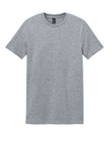 Blank Gildan Softstyle Sports Grey T-shirt front on white background