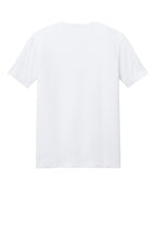 Back view of a clean, white Gildan Softstyle blank t-shirt displayed on a plain background, optimized for DTF transfer applications.