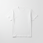 Front view of a clean, white Gildan Softstyle blank t-shirt displayed on a plain background, optimized for DTF transfer applications.