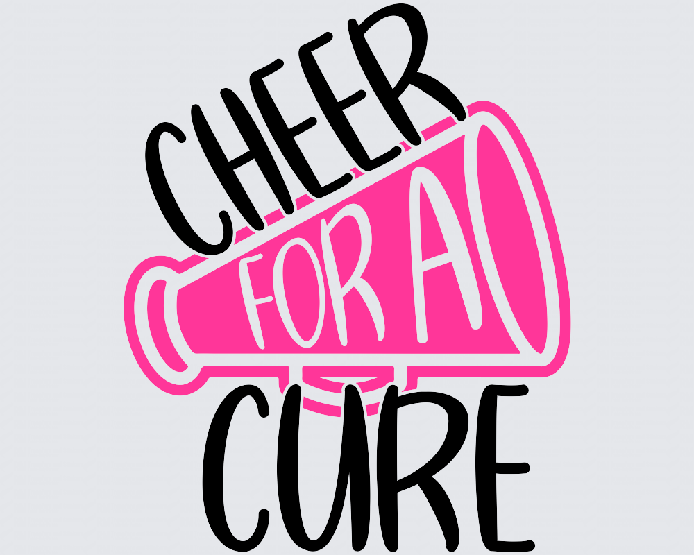Cheer For A Cure DTF Transfer