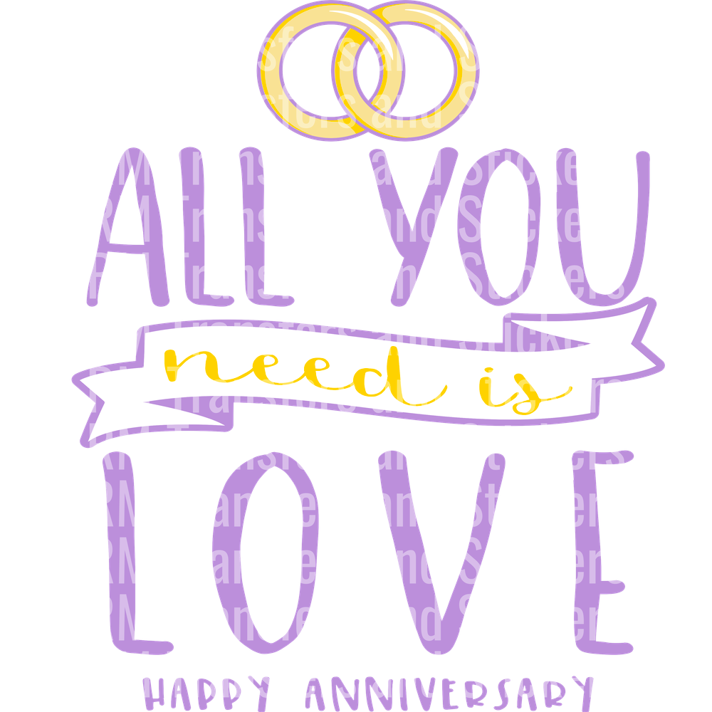 all you need is love no yr