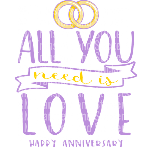 all you need is love no yr