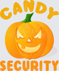 Candy Security Halloween Jack-O-Lantern Pumpkin